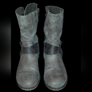 Maurices Gray Ankle Boots